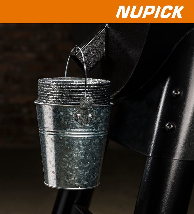 NUPICK 35 Pack BAC407 Grease Bucket Liner Compatible for Traeger Pro Series 575/780, 22/34 Series, Ironwood 650/885 Grills, Grill Accessories for Traeger, 4.9"" x 4.5"" - Image 5